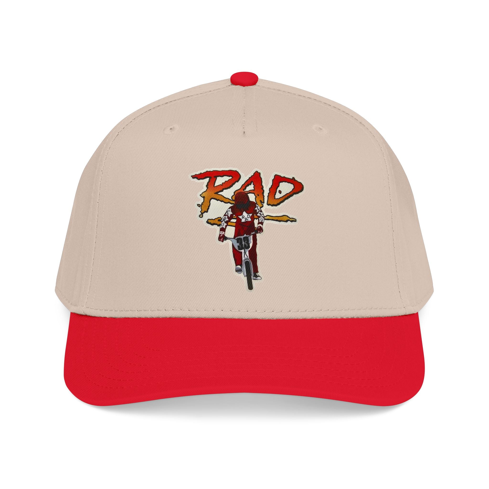 Rad- Dirt Bike Cap — Retro Motocross Baseball Hat