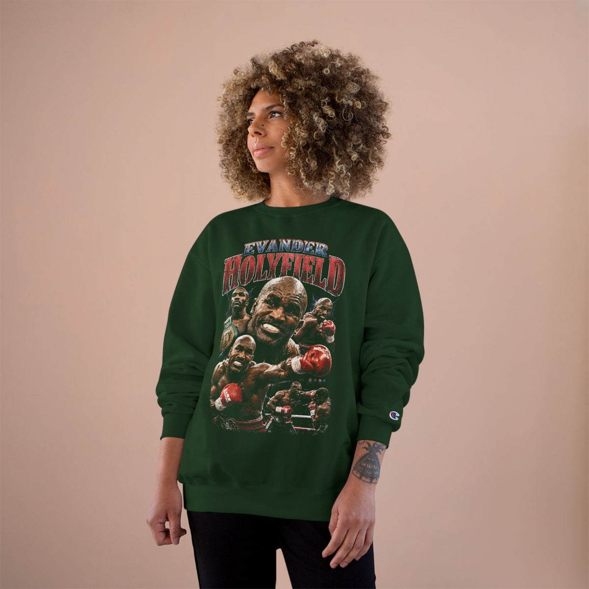 Retro Champion Tribute-Boxing Legend Sweatshirt