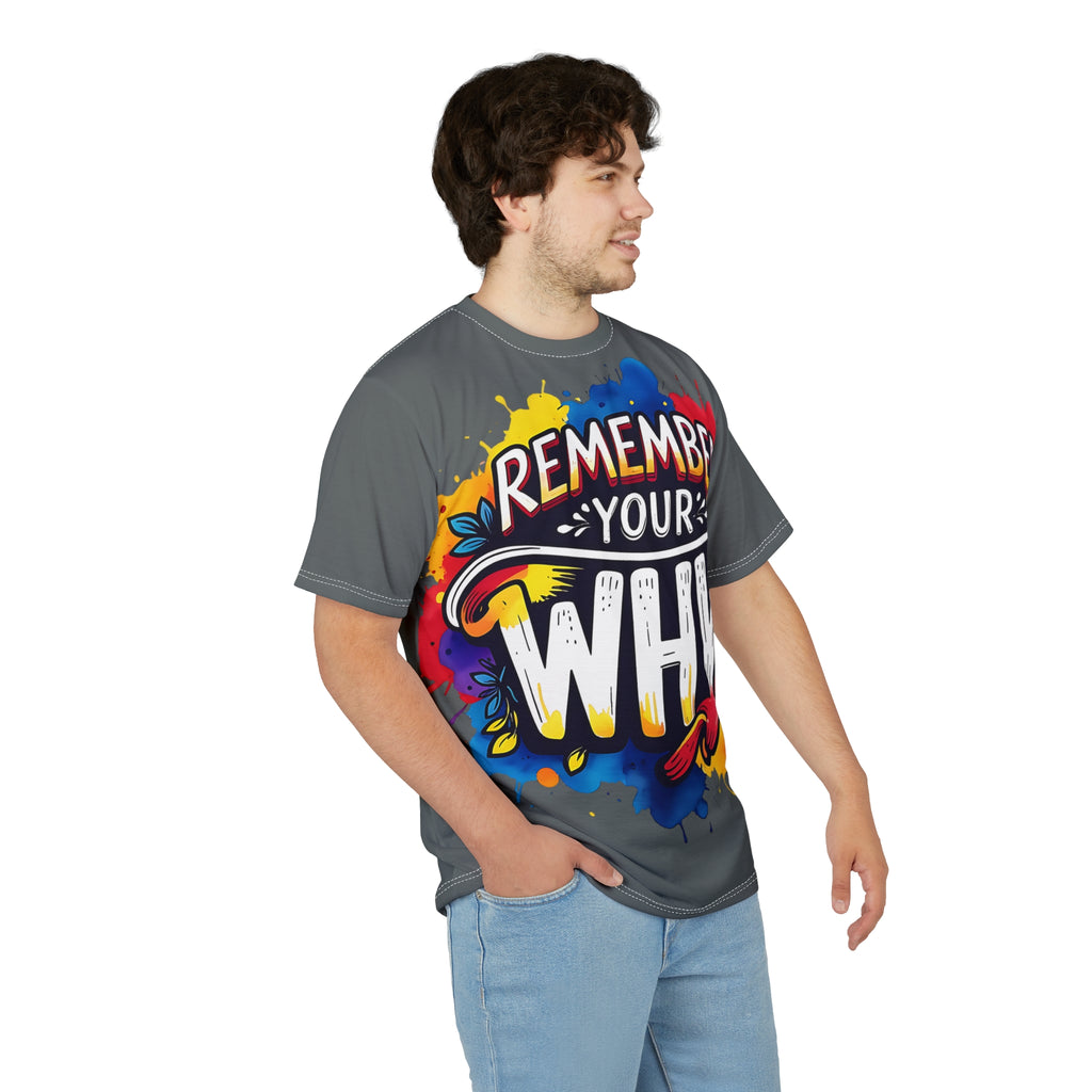 Streetwear-Remember Your Why T-Shirt — Motivational Graphic Tee for Inspiration & Fitness