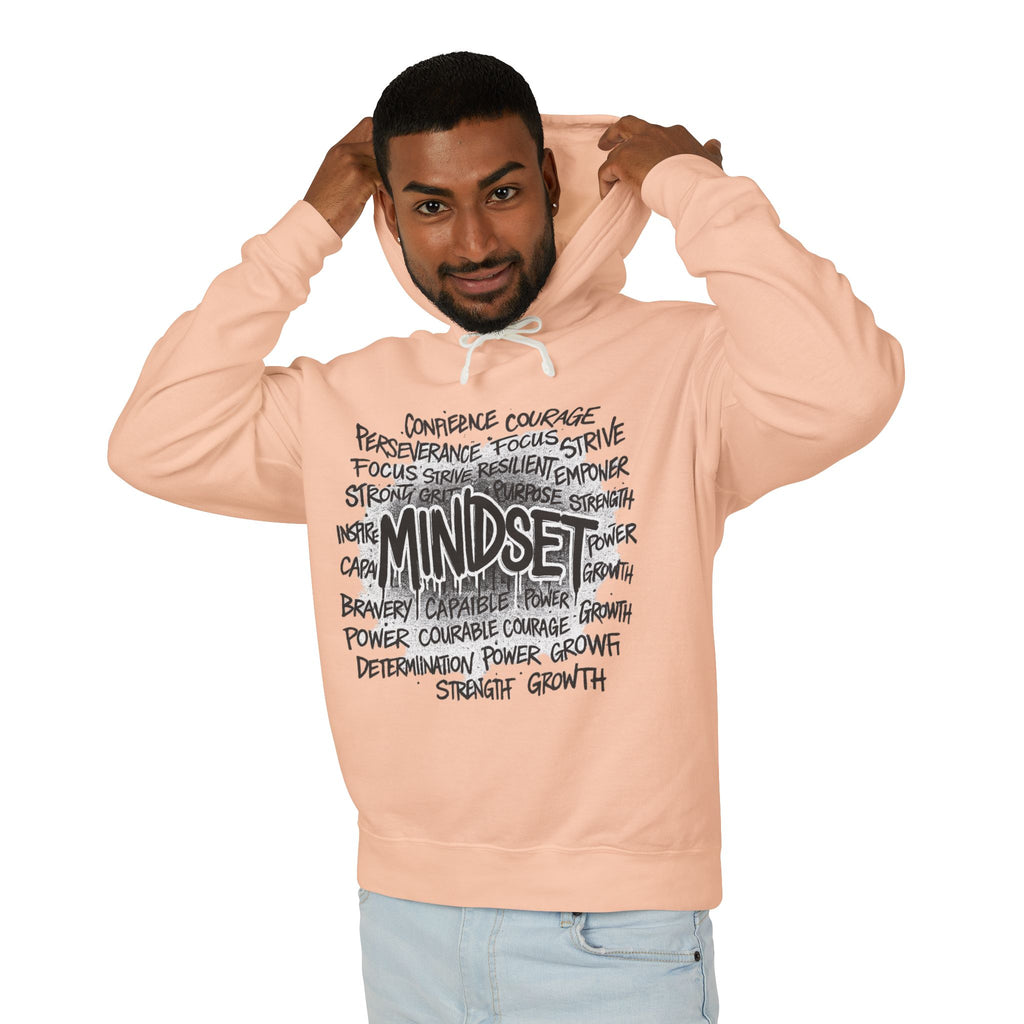 Mindset- Words Hoodie — Inspirational Typography Motivational Hoodie