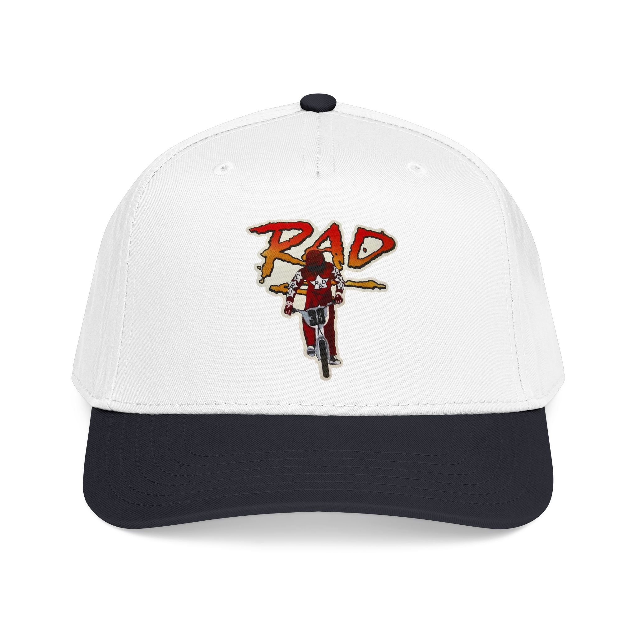 Rad- Dirt Bike Cap — Retro Motocross Baseball Hat