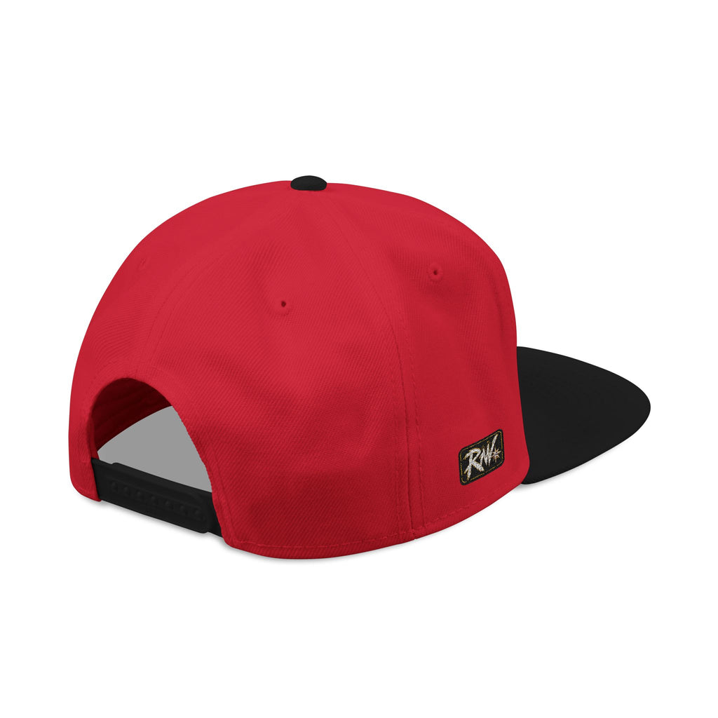 Hat-Embroidered City Gold Snapback Hat