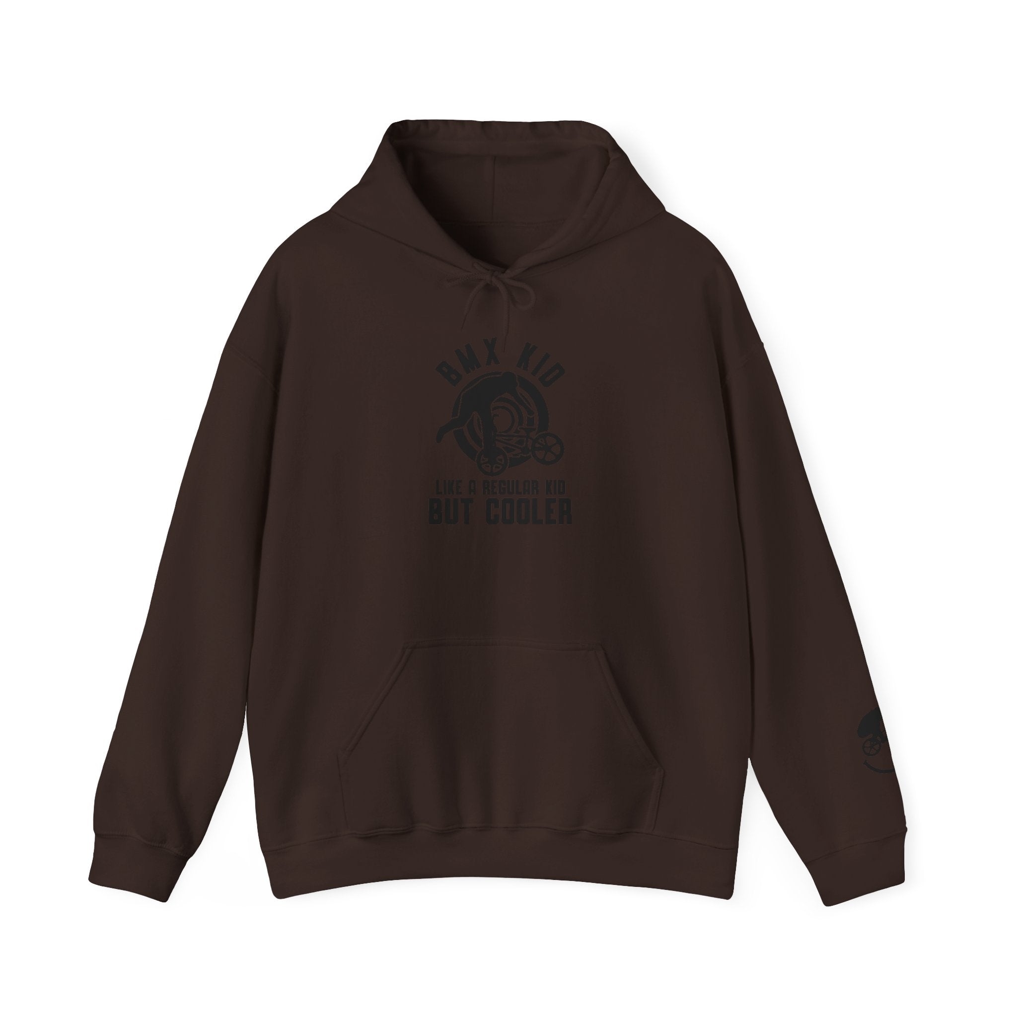 Rad-BMX Kid Hoodie — "Like a Regular Kid But Cooler" Youth BMX Pullover