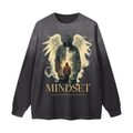 Gradient Washed Long Sleeve T-Shirt