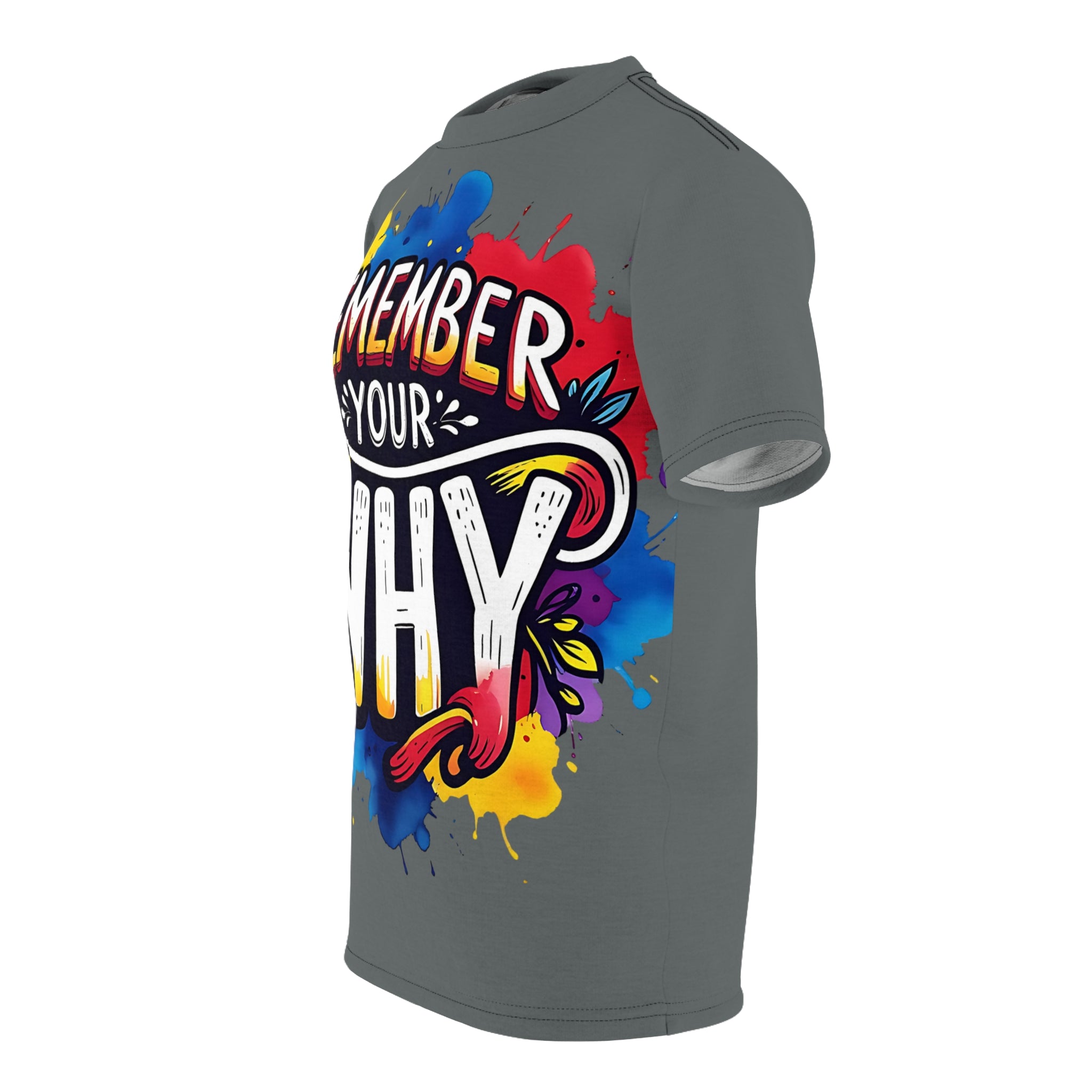 Streetwear-Remember Your Why T-Shirt — Motivational Graphic Tee for Inspiration & Fitness