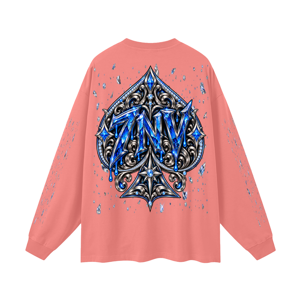 7NV-Oversized Unisex Long Sleeve T-Shirt