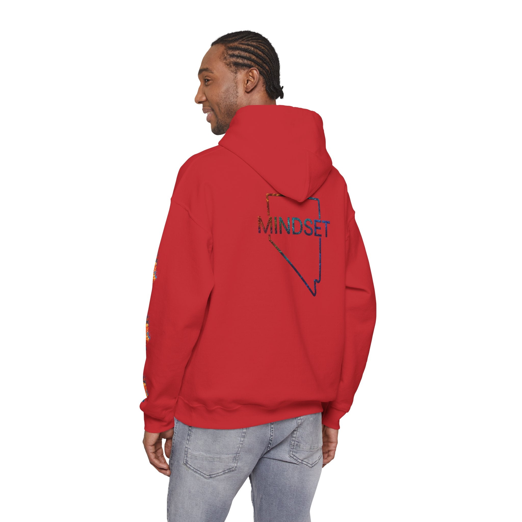Tiff-Mindset Nevada Floral Hoodie — ‘Dream Believe’ Graphic Pullover