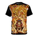 Anime- Flame-Warden Graphic Tee — Bold Anime Fire Spirit Design