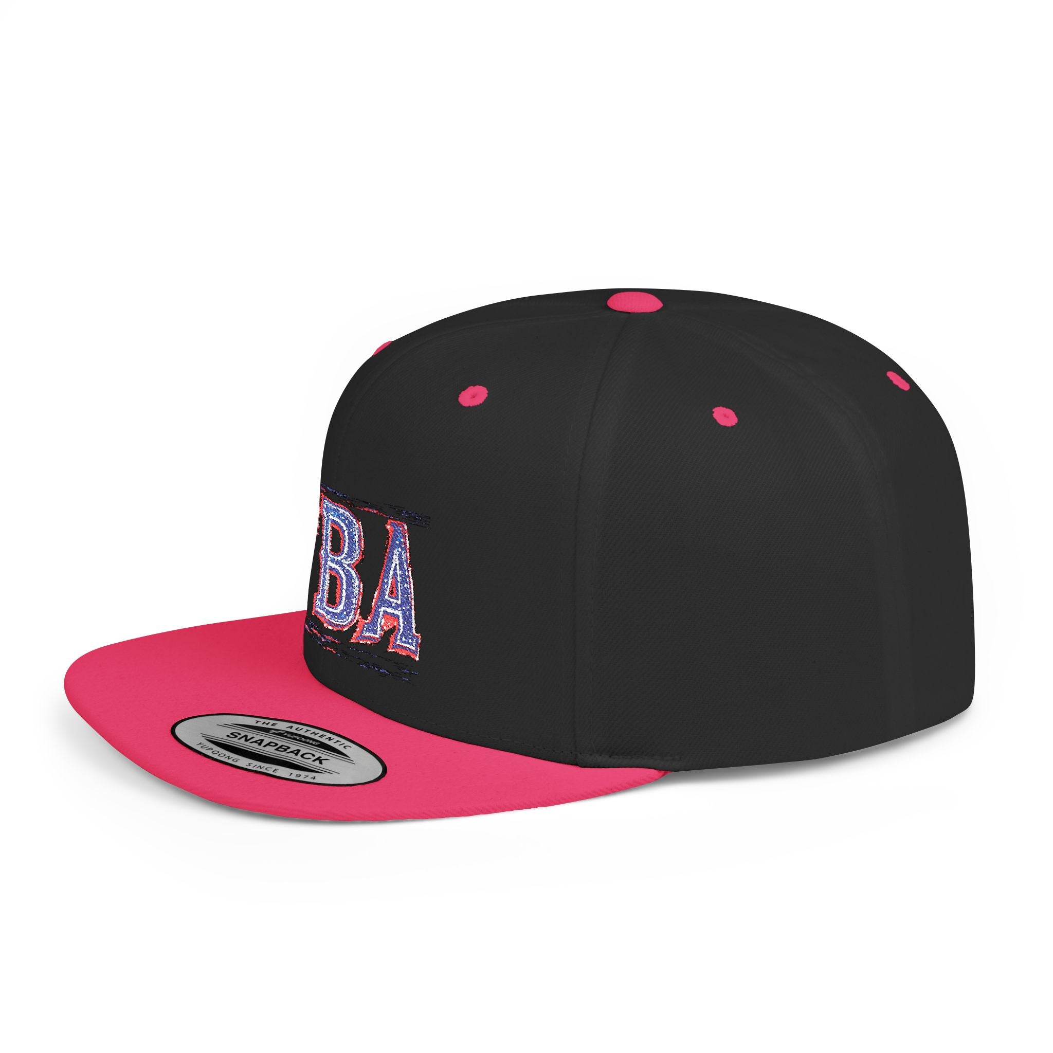 FBA- Distressed Patch Snapback Hat