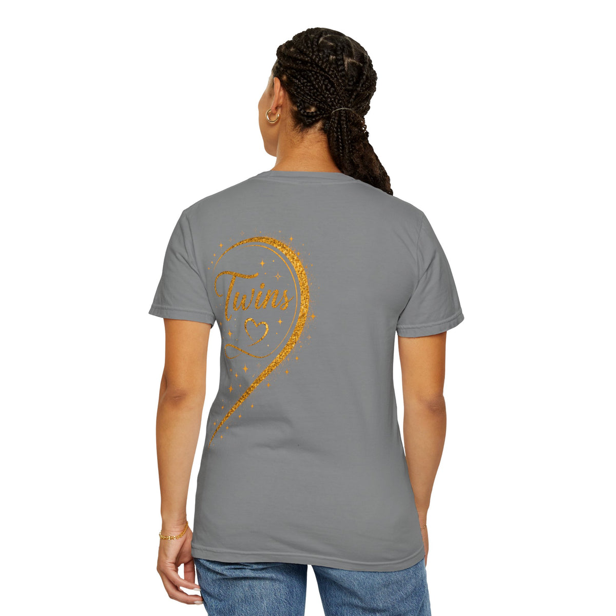 Tiff-Twins Forever T-Shirt — “Two Hearts, One Unbreakable Bond” Sister Twin Tee
