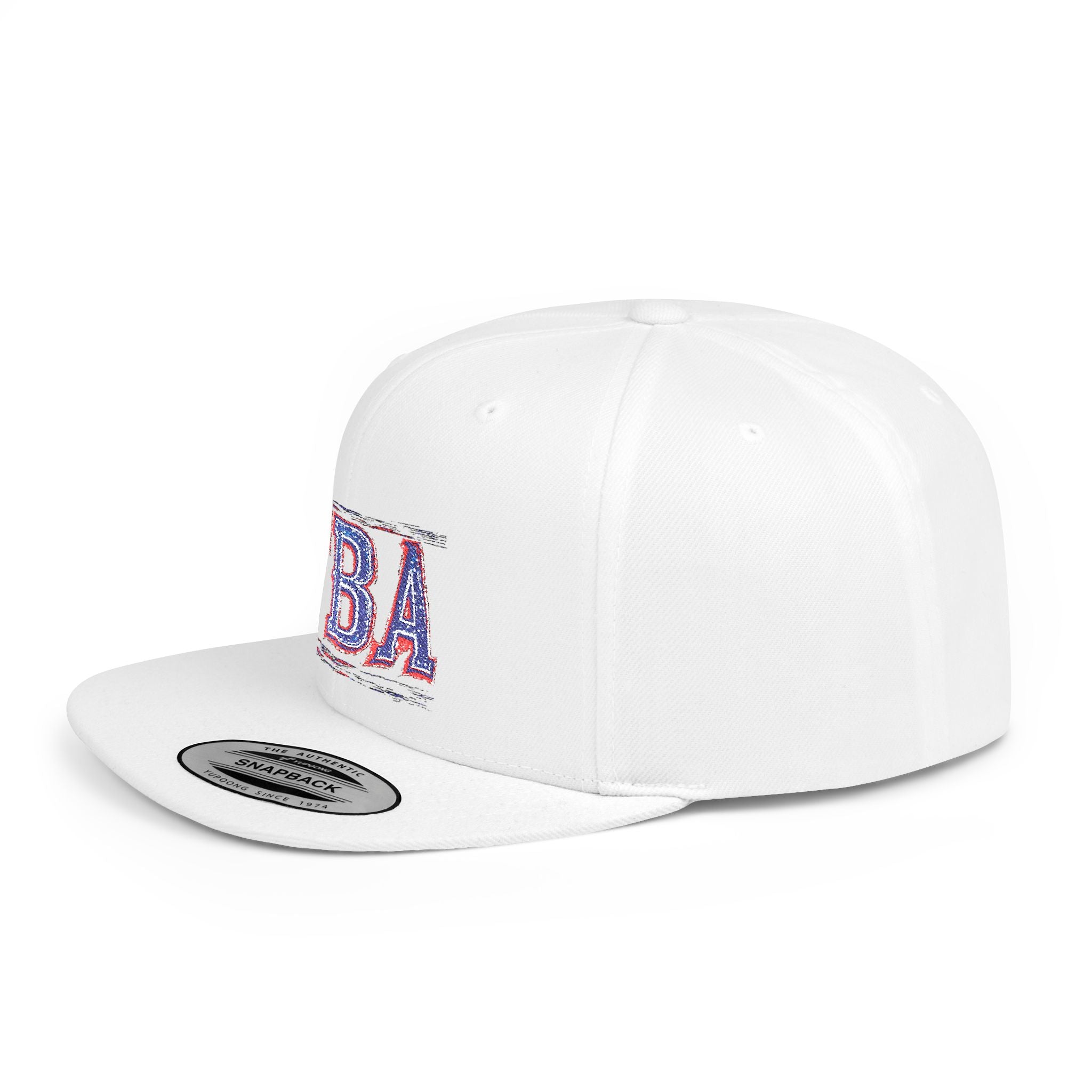 FBA- Distressed Patch Snapback Hat