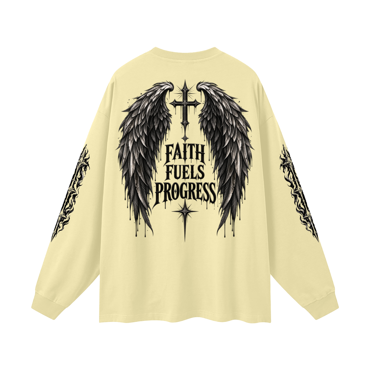 7NV-Oversized Unisex Long Sleeve T-Shirt