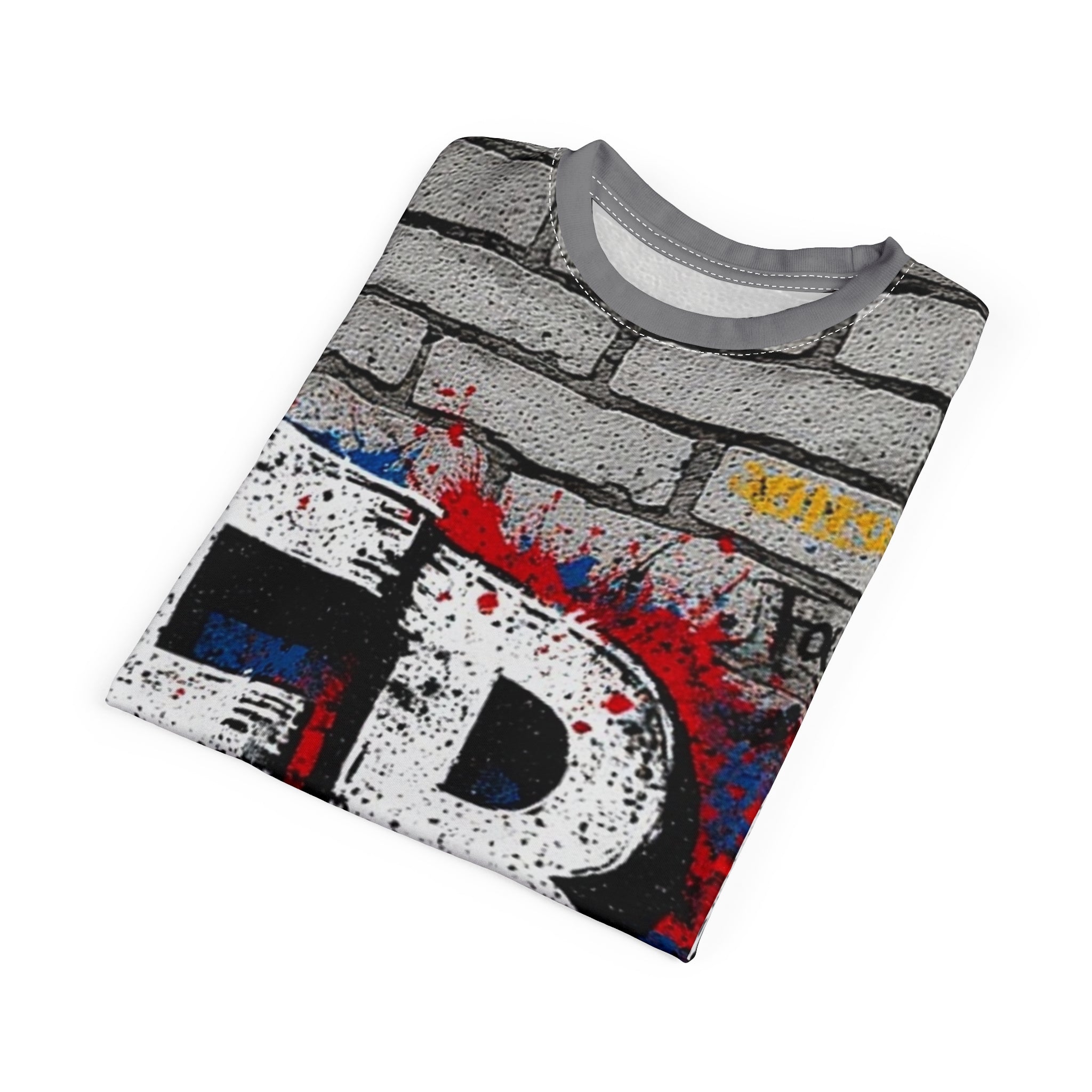 FBA- Brick Wall Tee — Urban Streetwear All-Over Print T-Shirt