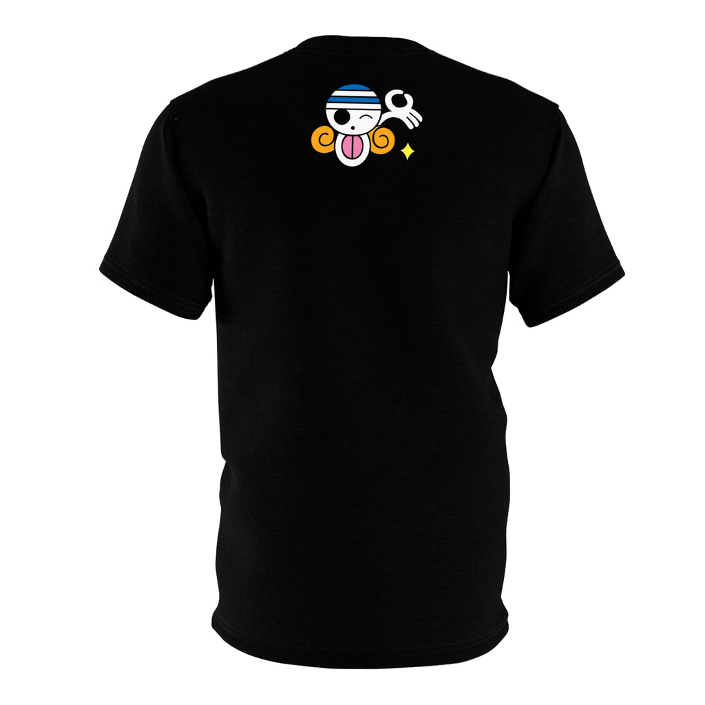 Anime- Pirate Crew Graphic Tee — Luffy & Crew Skull Fantasy T-Shirt