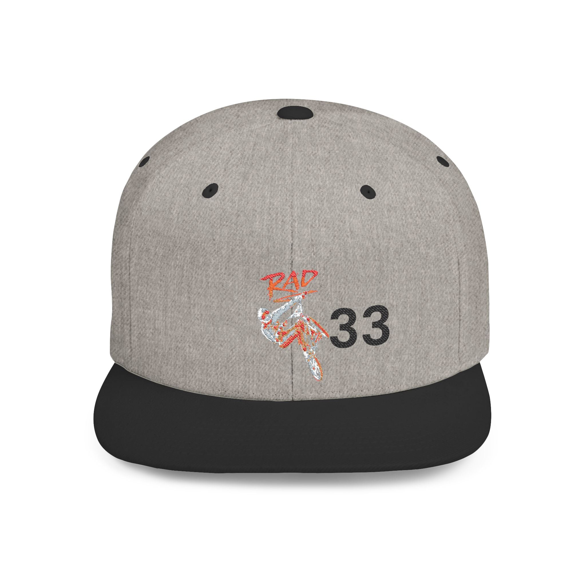 Rad-Flat Bill Snapback