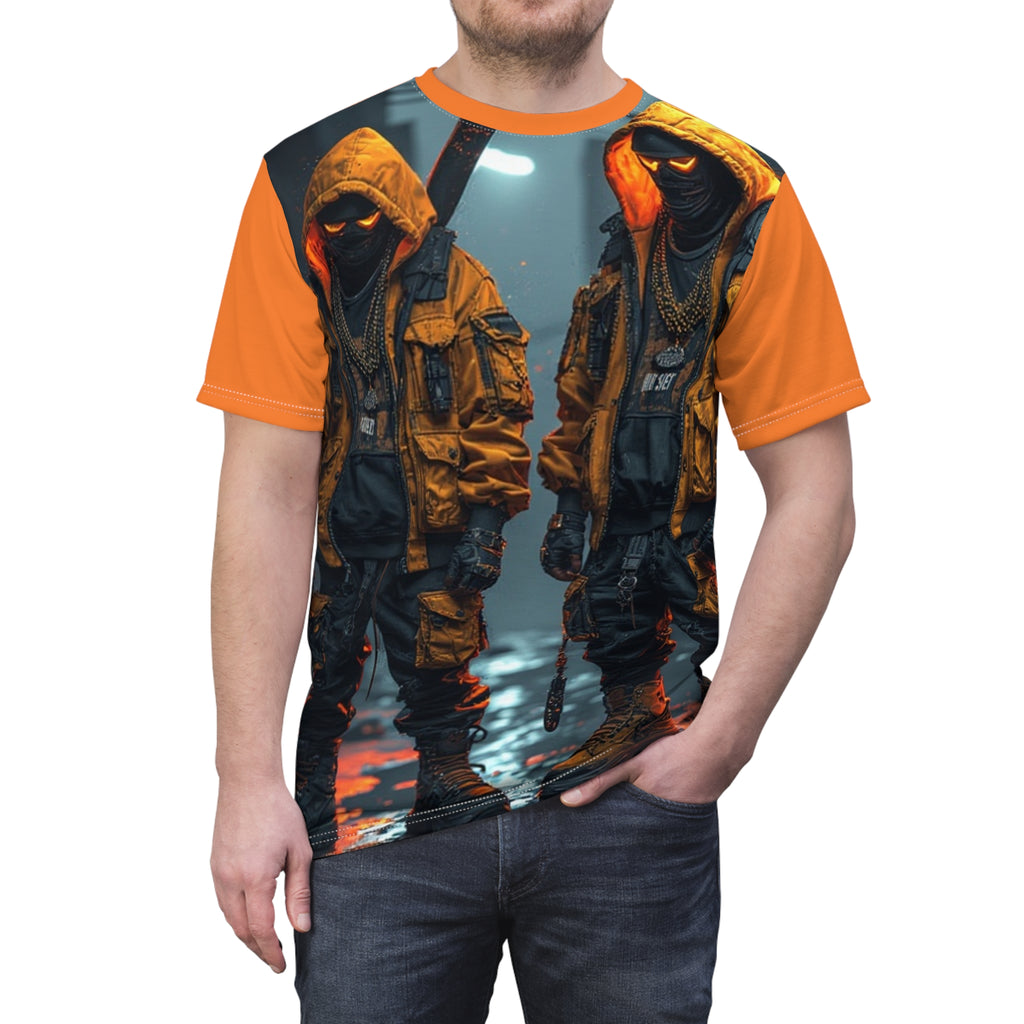 Mindset- Duo Graphic Tee — Hooded Urban Streetwear Shirt