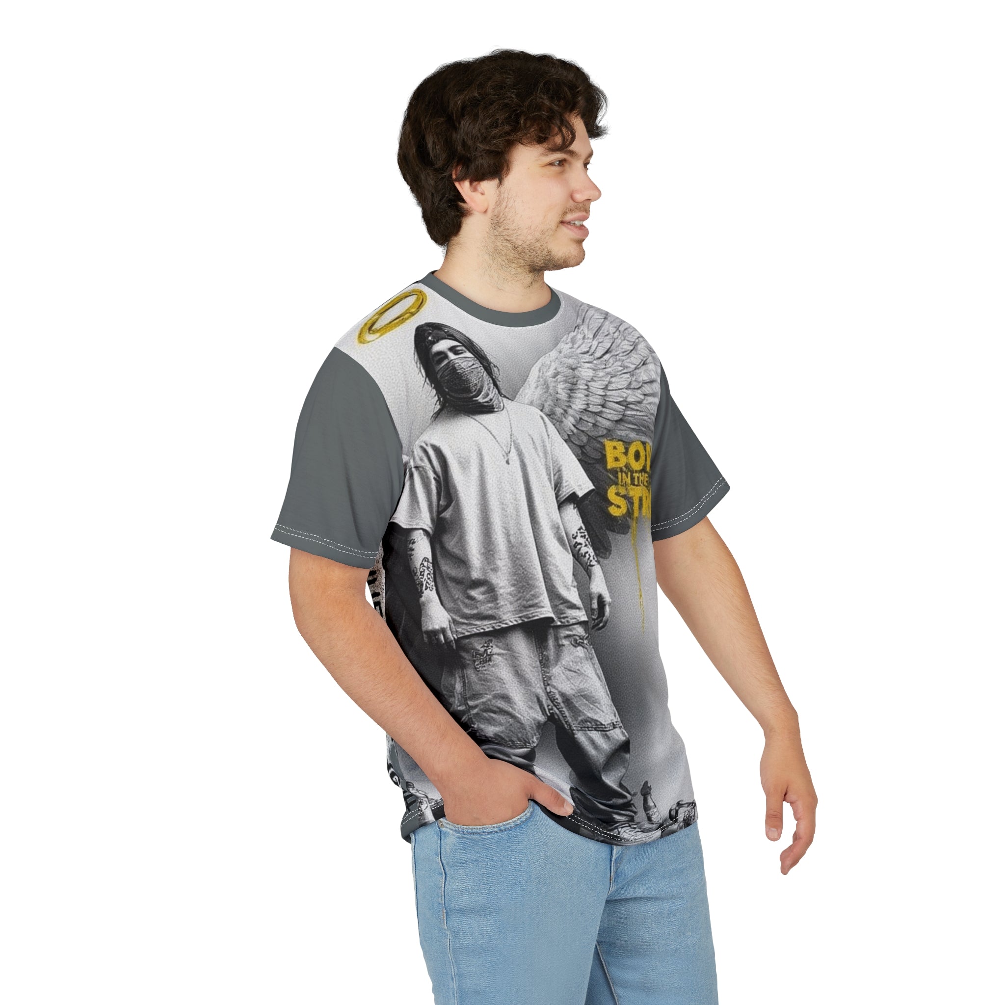 Mindset-Born in the Struggle Tee — Urban Angel Graphic Shirt