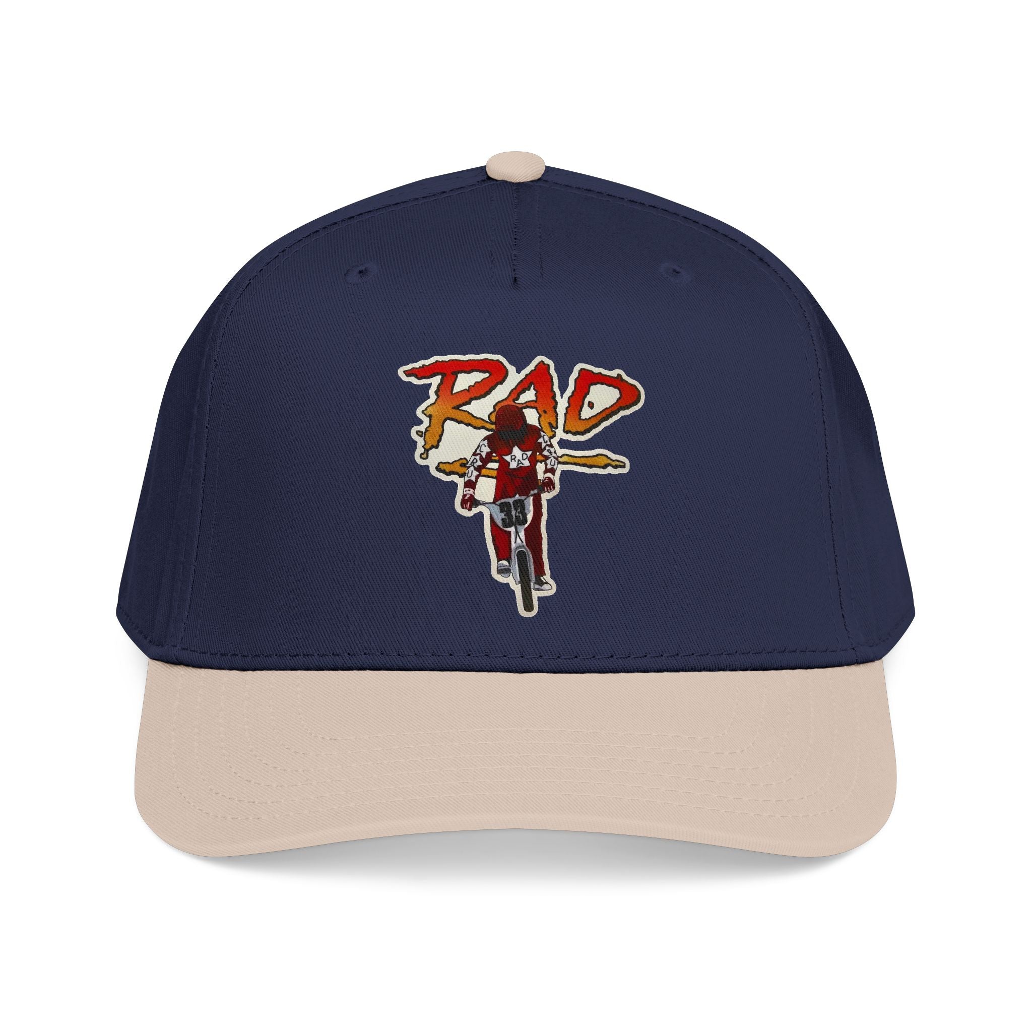Rad- Dirt Bike Cap — Retro Motocross Baseball Hat