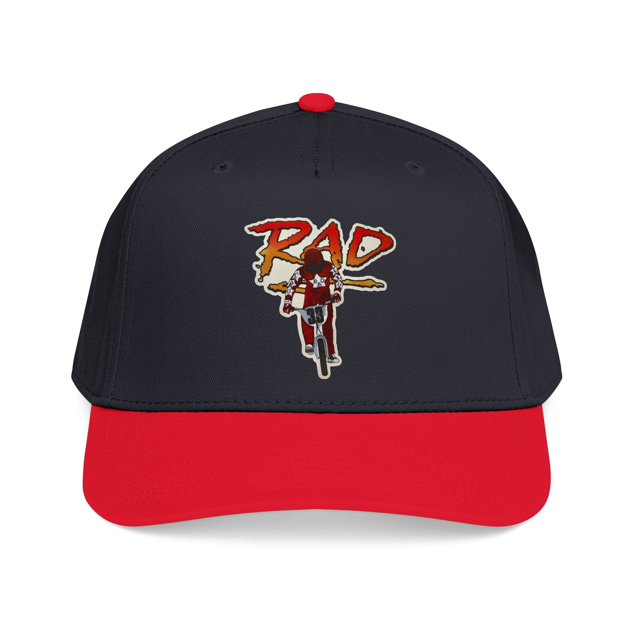 Rad- Dirt Bike Cap — Retro Motocross Baseball Hat
