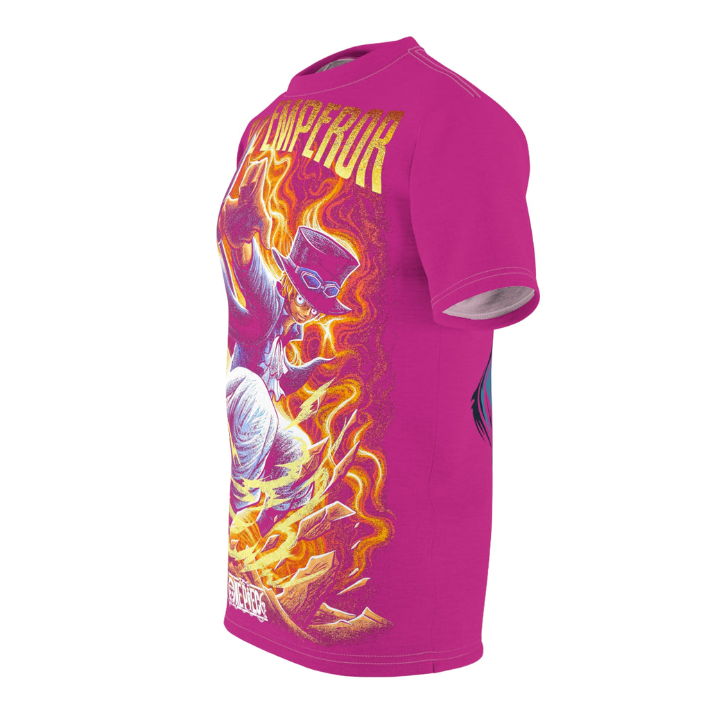 Anime-Flame Graphic Tee — Bold Fiery Anime-Inspired Shirt
