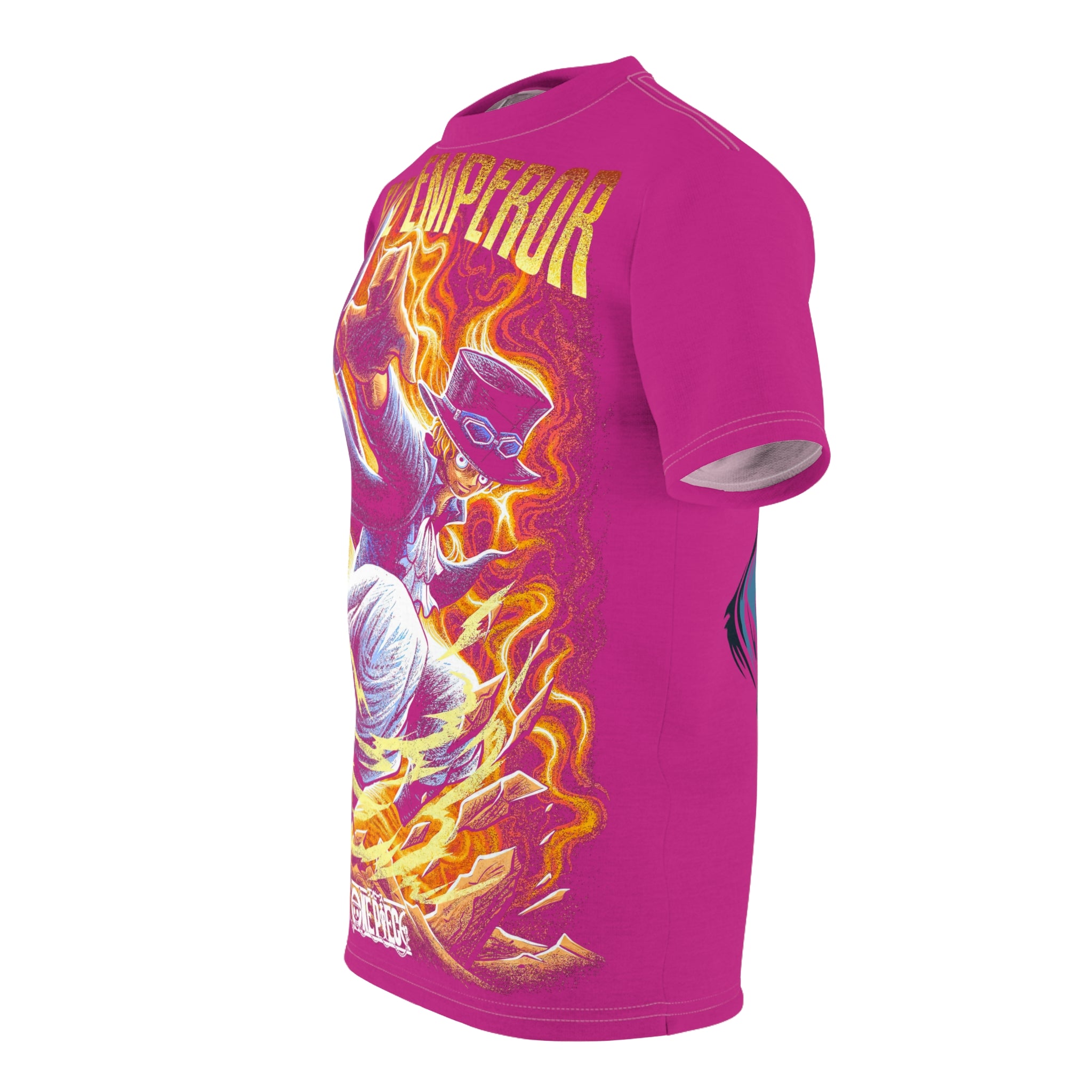Anime-Flame Graphic Tee — Bold Fiery Anime-Inspired Shirt