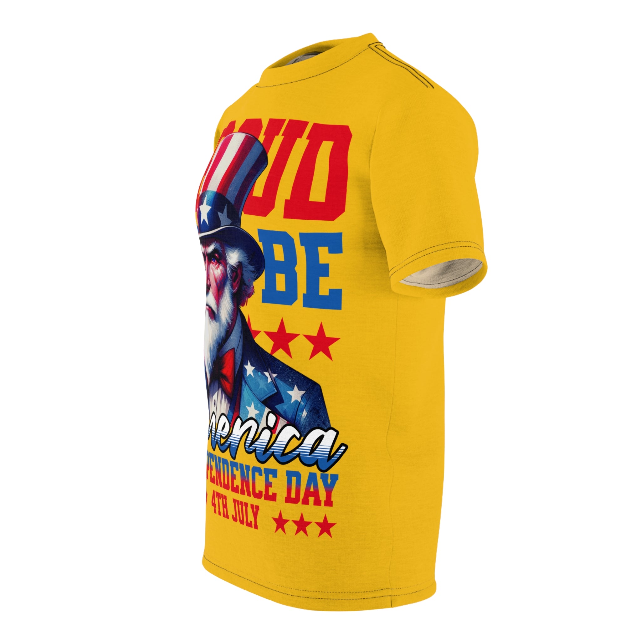 America-Independence Day T-Shirt — "Proud to be America" 4th of July Patriotic Tee