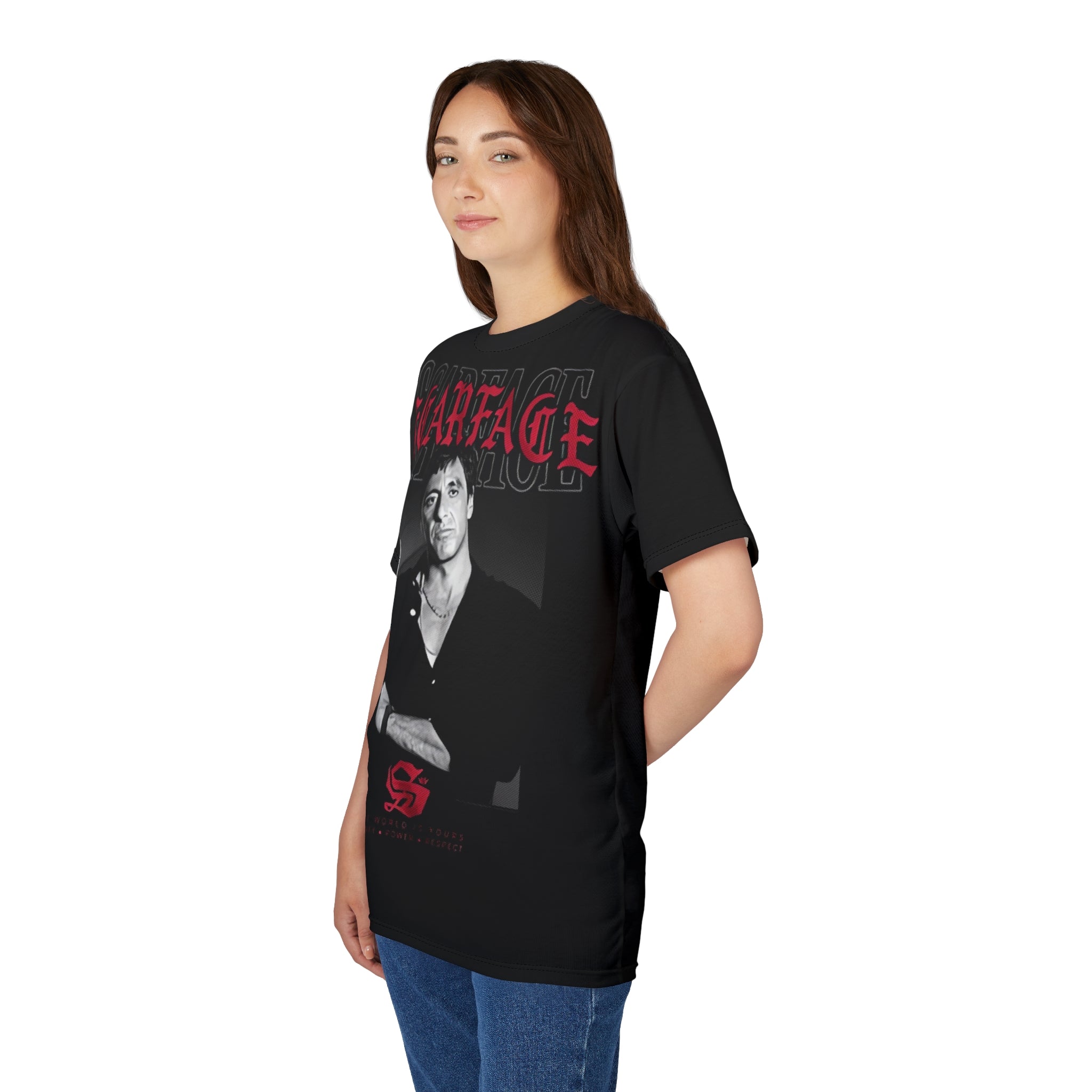 Movie- Portrait Tee – Retro Pacino Movie Graphic T-Shirt