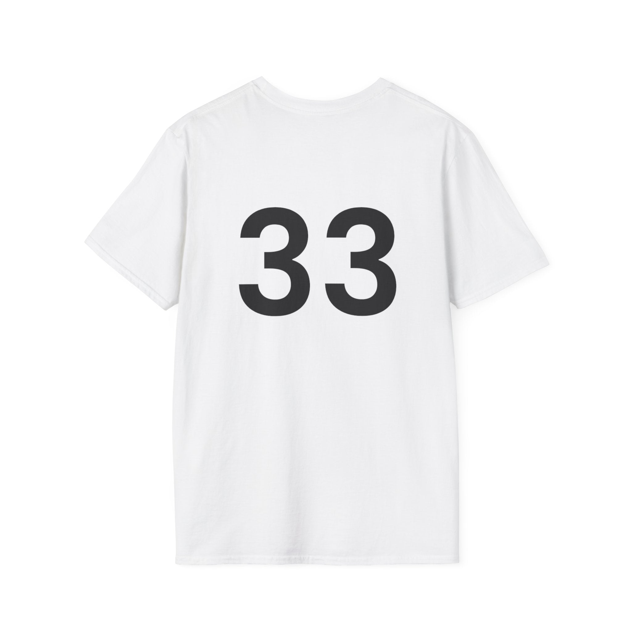 Rad- Life T-Shirt — Motocross Rider Tee with Back Number 33