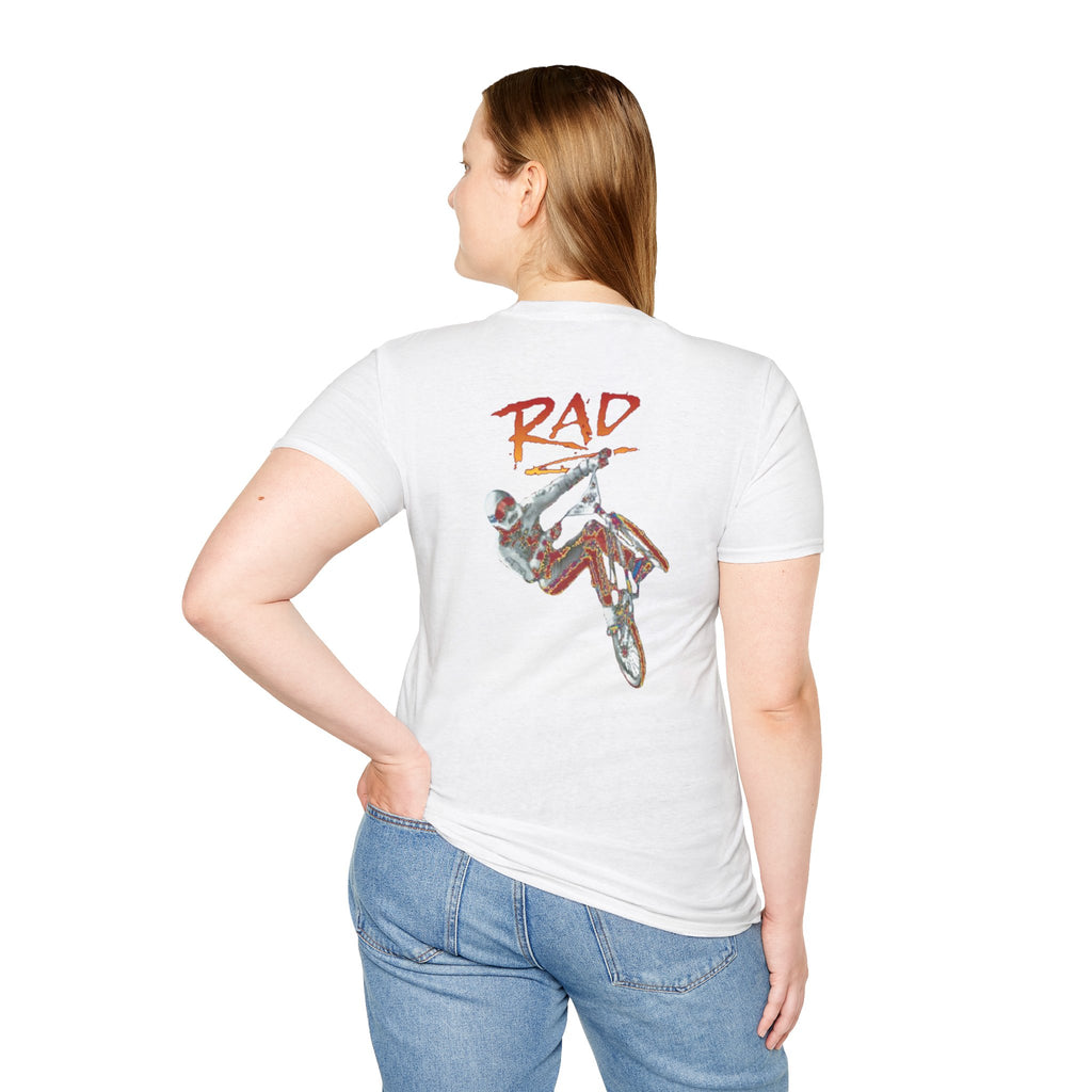 Rad- Racing T-Shirt — Vintage Motocross BMX Graphic Tee