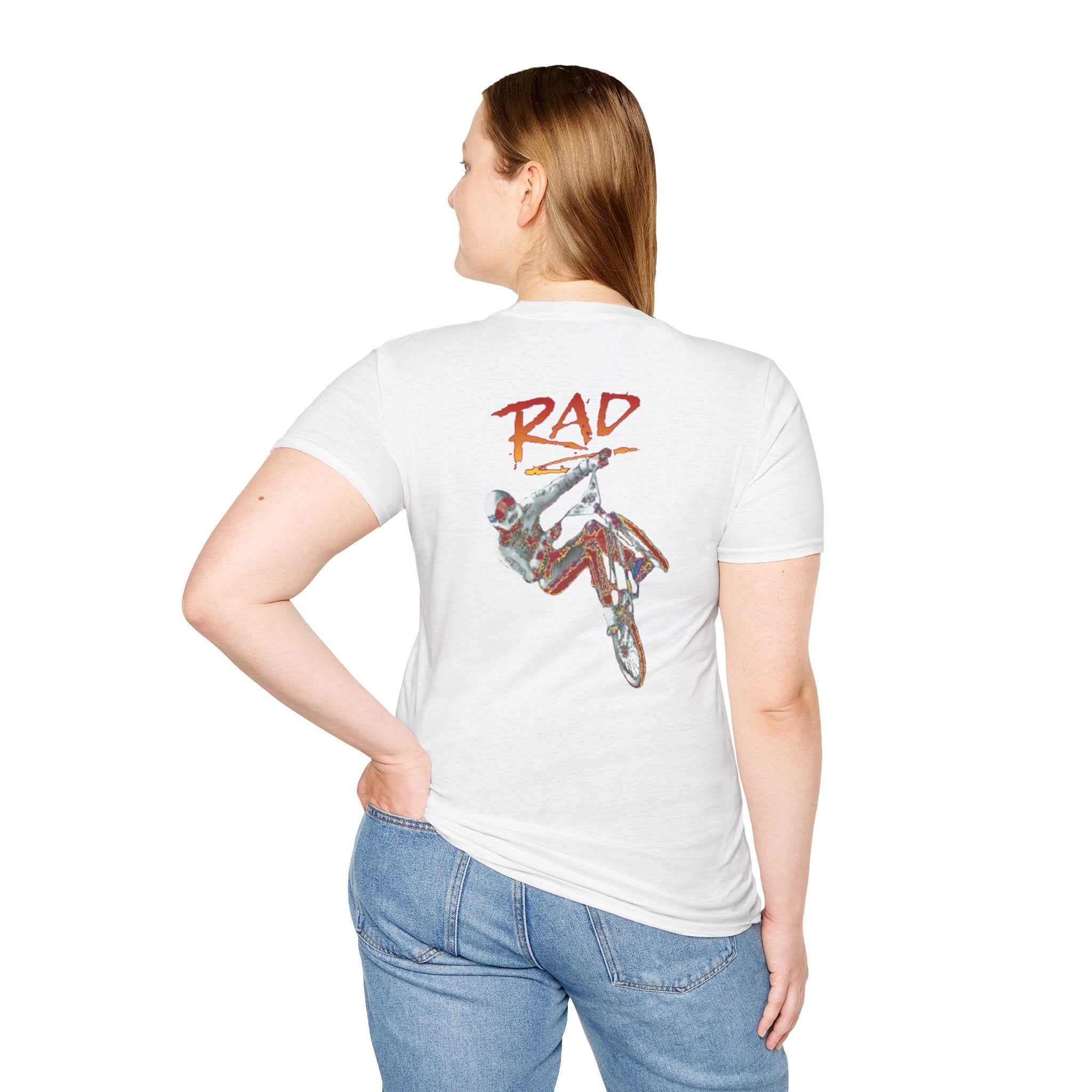 Rad- Racing T-Shirt — Vintage Motocross BMX Graphic Tee