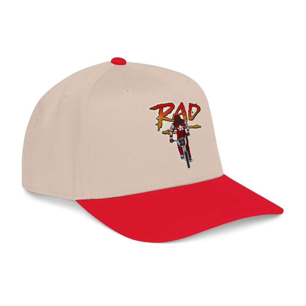 Rad- Dirt Bike Cap — Retro Motocross Baseball Hat