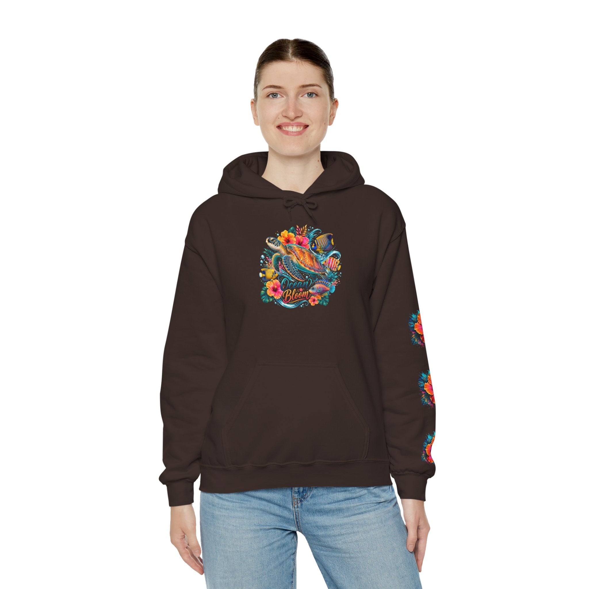 Tiff-Mindset Nevada Floral Hoodie — ‘Dream Believe’ Graphic Pullover