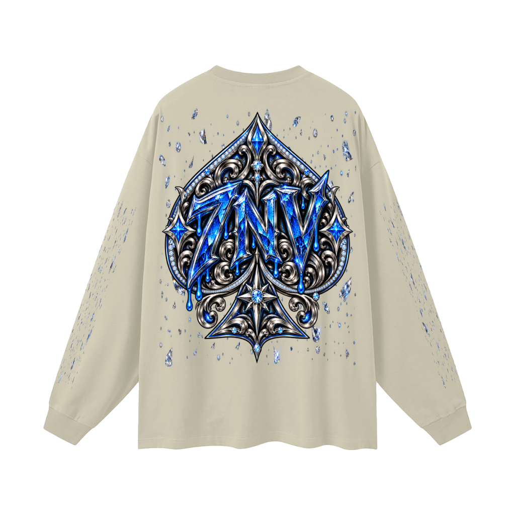 7NV-Oversized Unisex Long Sleeve T-Shirt
