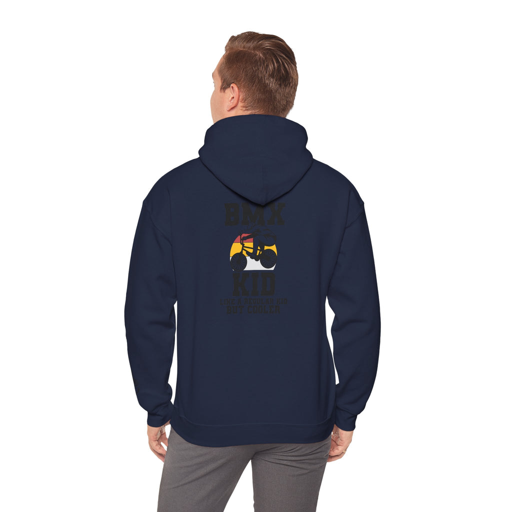 Rad-BMX Kid Hoodie — "Like a Regular Kid But Cooler" Youth BMX Pullover
