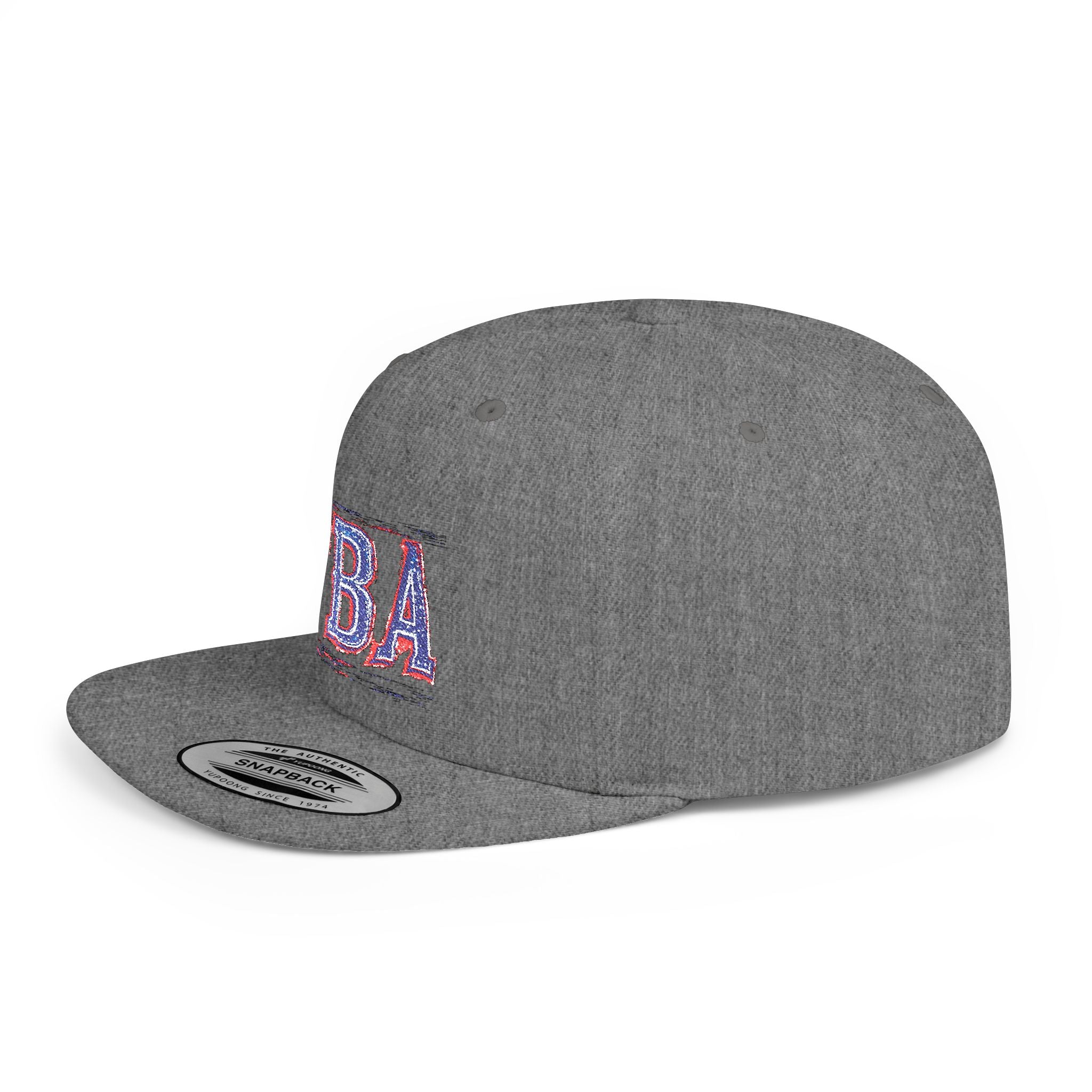 FBA- Distressed Patch Snapback Hat