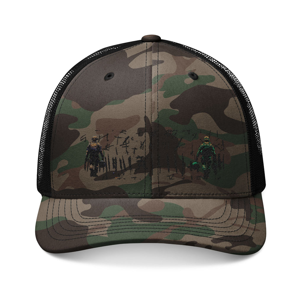 Hat — Embroidered Outdoor Cap for Hunting & Casual Wear