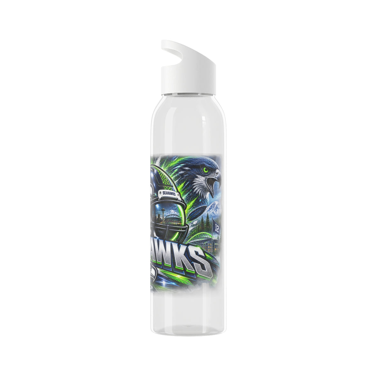 ZzTeam-Helmet Graphic Water Bottle