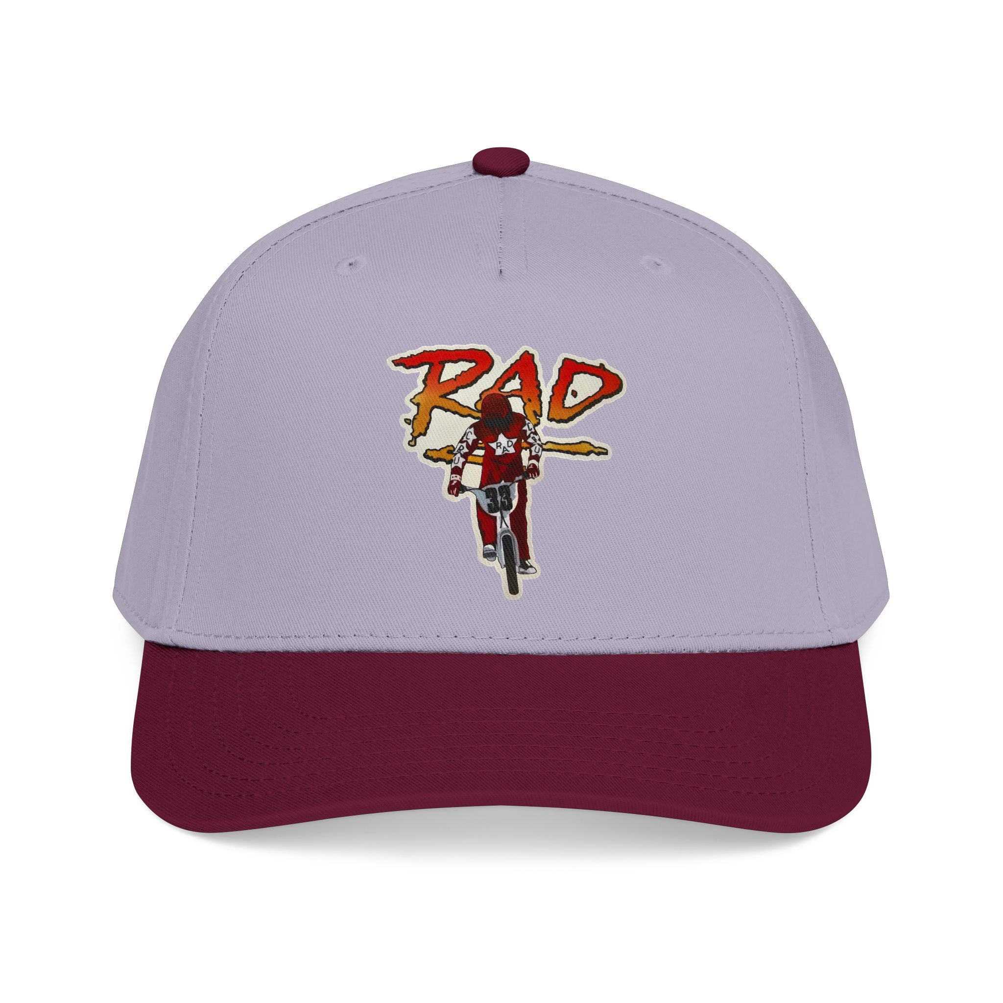 Rad- Dirt Bike Cap — Retro Motocross Baseball Hat