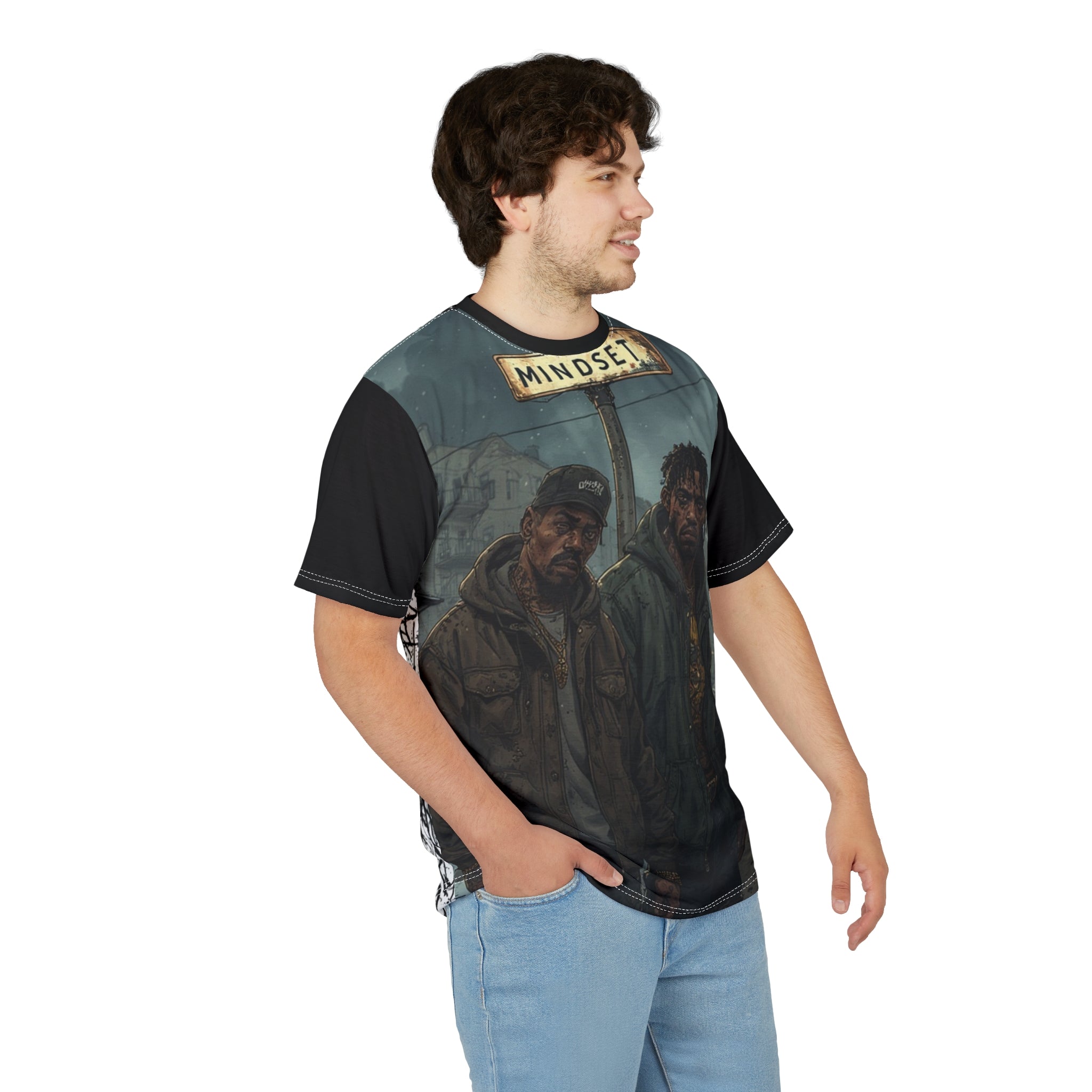 Mindset- Streetwear Tee — Urban Hip-Hop Graphic T-Shirt