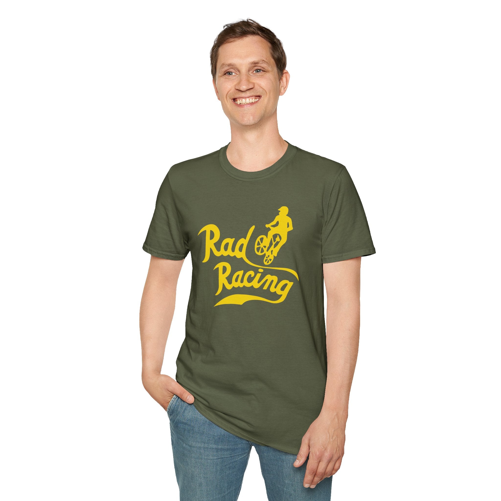 Rad- Racing T-Shirt — Vintage Motocross BMX Graphic Tee