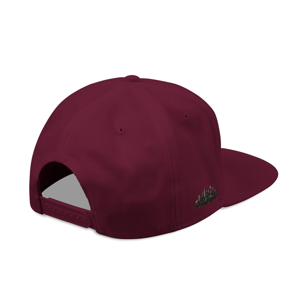 Hat-Embroidered 'Verité' Snapback Hat – Gold Sparkle Logo