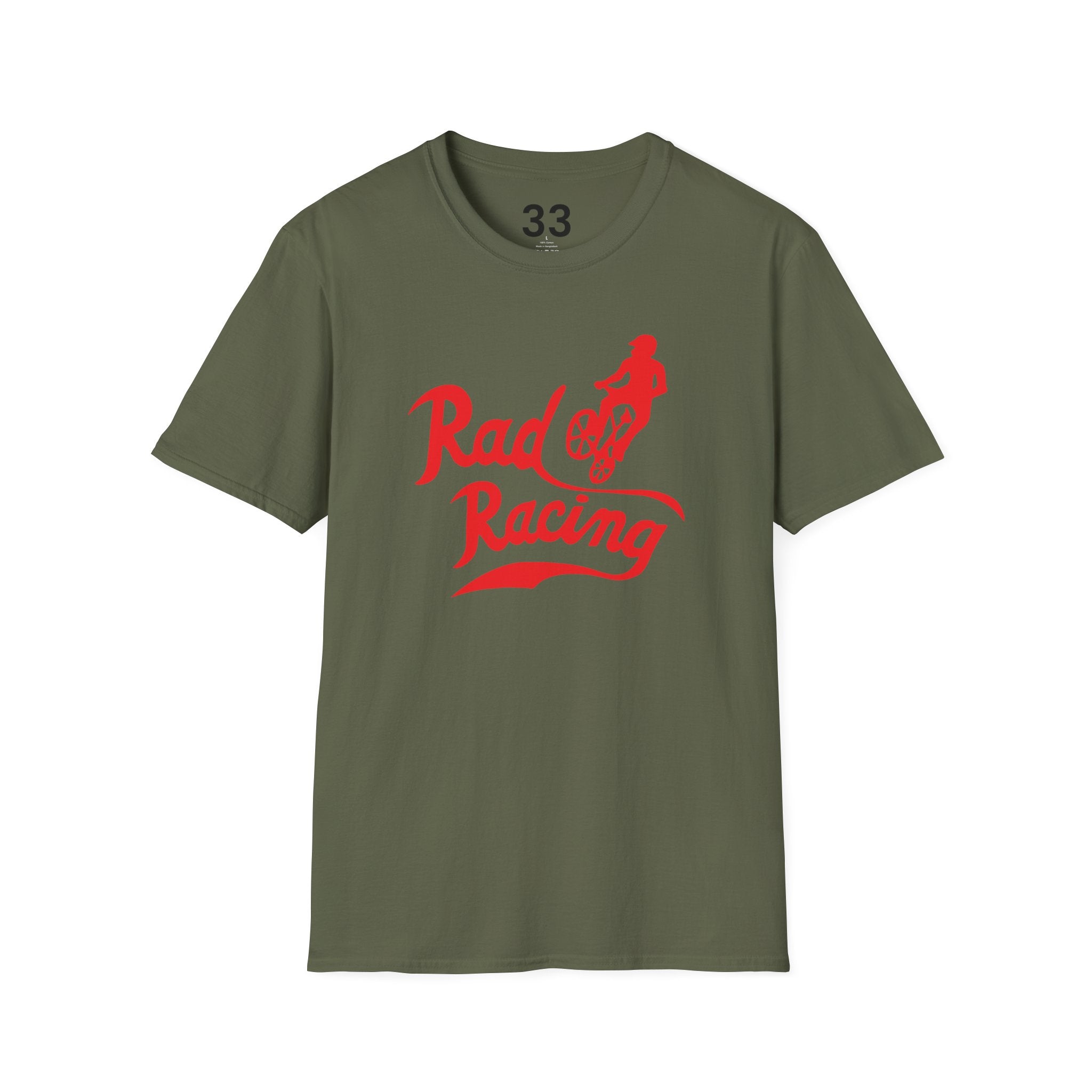 Rad- Racing T-Shirt — Vintage BMX & Motocross Graphic Tee