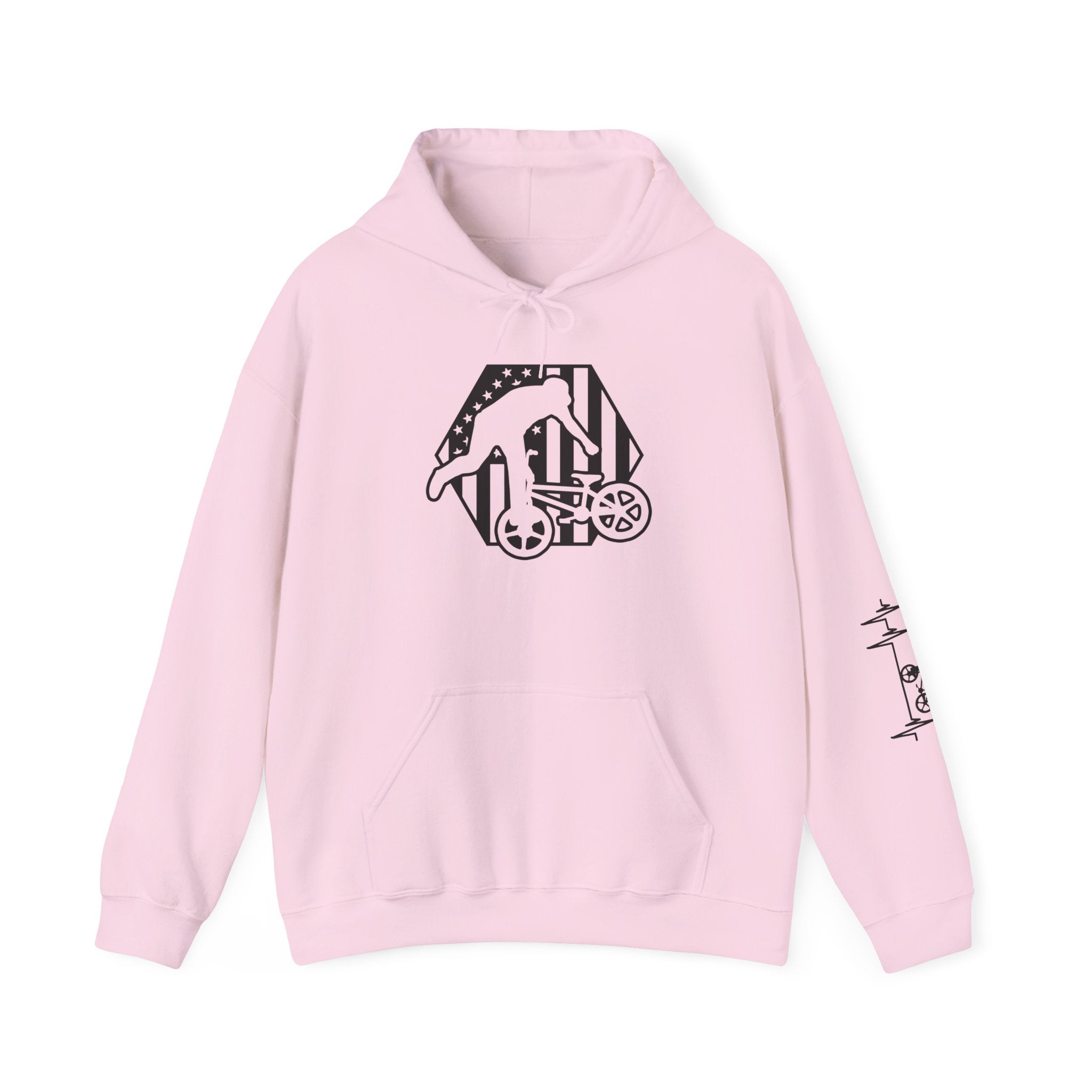 Rad-BMX Is Importanter Hoodie — Funny BMX Rider Sweatshirt