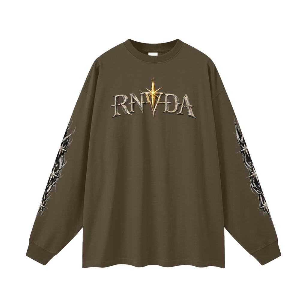 7NV-RNVDA-Oversized Unisex Long Sleeve T-Shirt