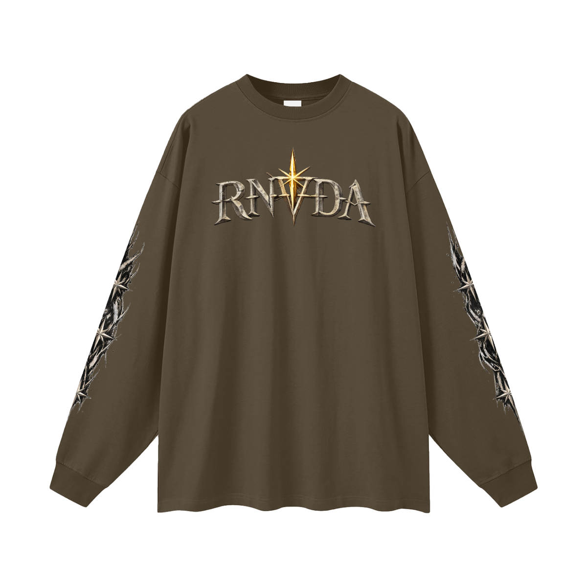 7NV-RNVDA-Oversized Unisex Long Sleeve T-Shirt