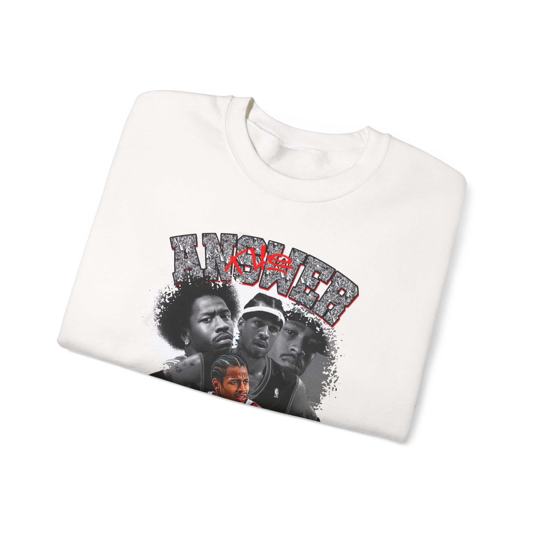 Retro-Allen Iverson Retro Crewneck Sweatshirt
