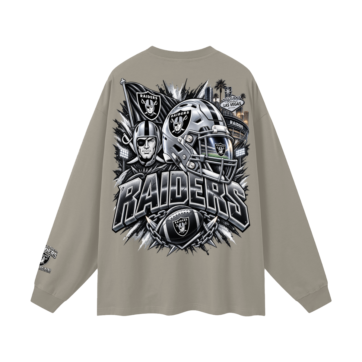 Team-Oversized Unisex Long Sleeve T-Shirt