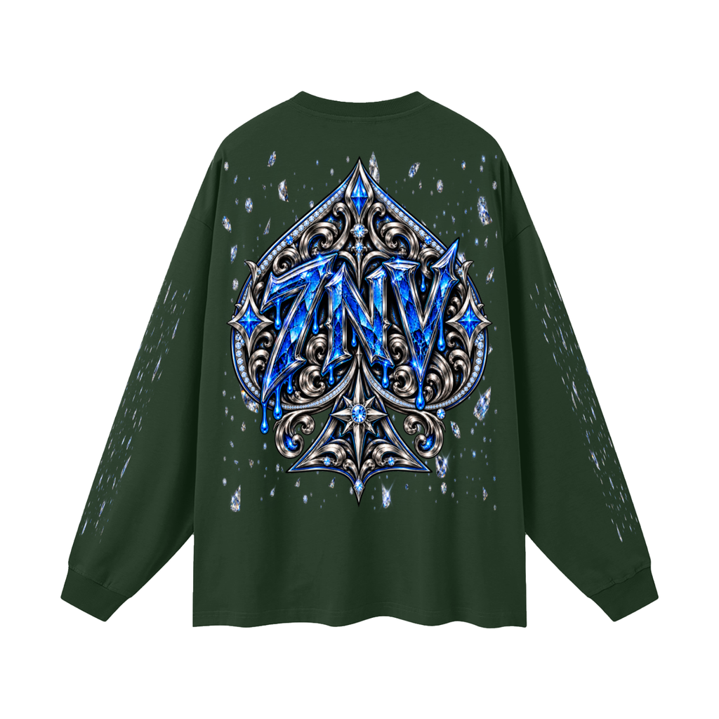 7NV-Oversized Unisex Long Sleeve T-Shirt