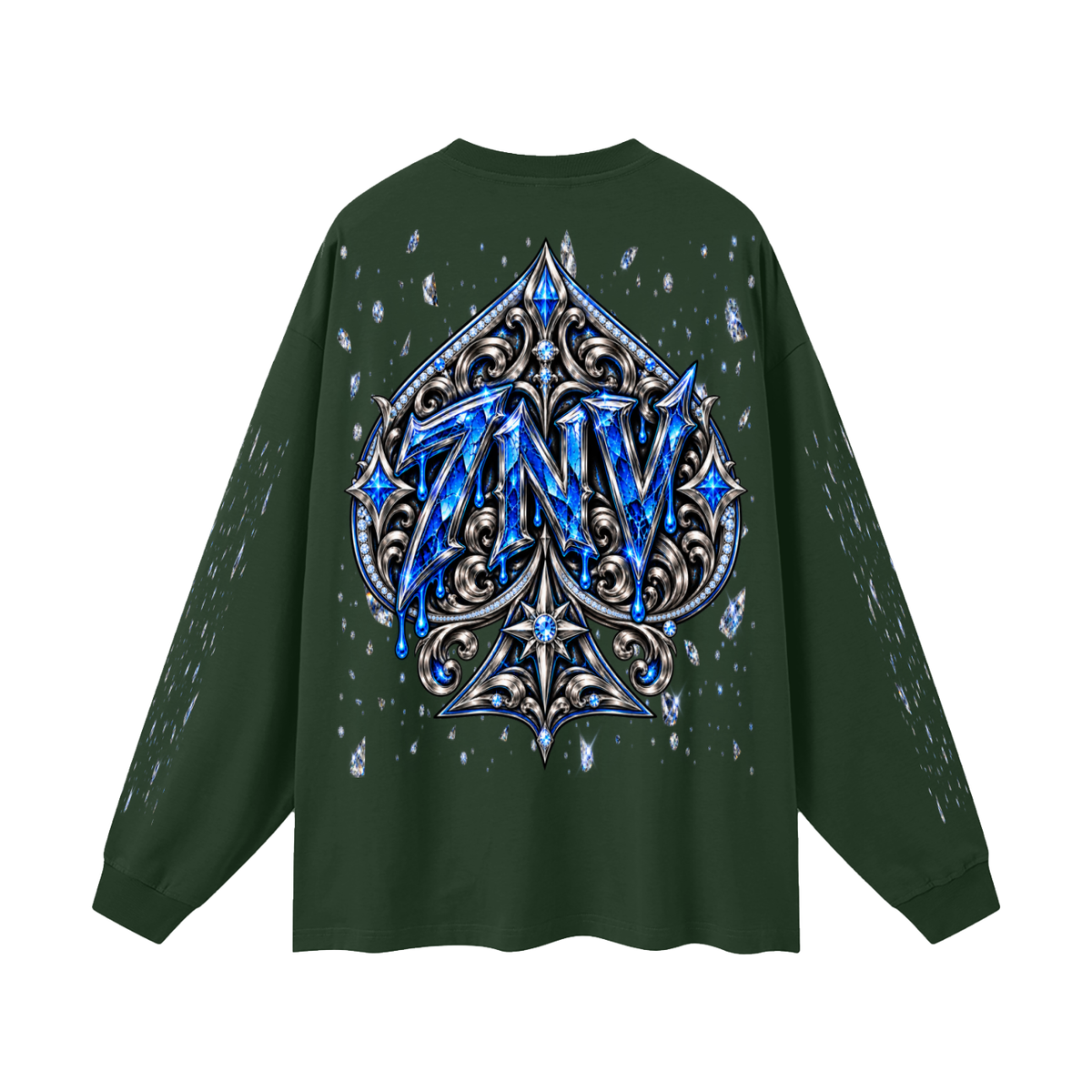 7NV-Oversized Unisex Long Sleeve T-Shirt