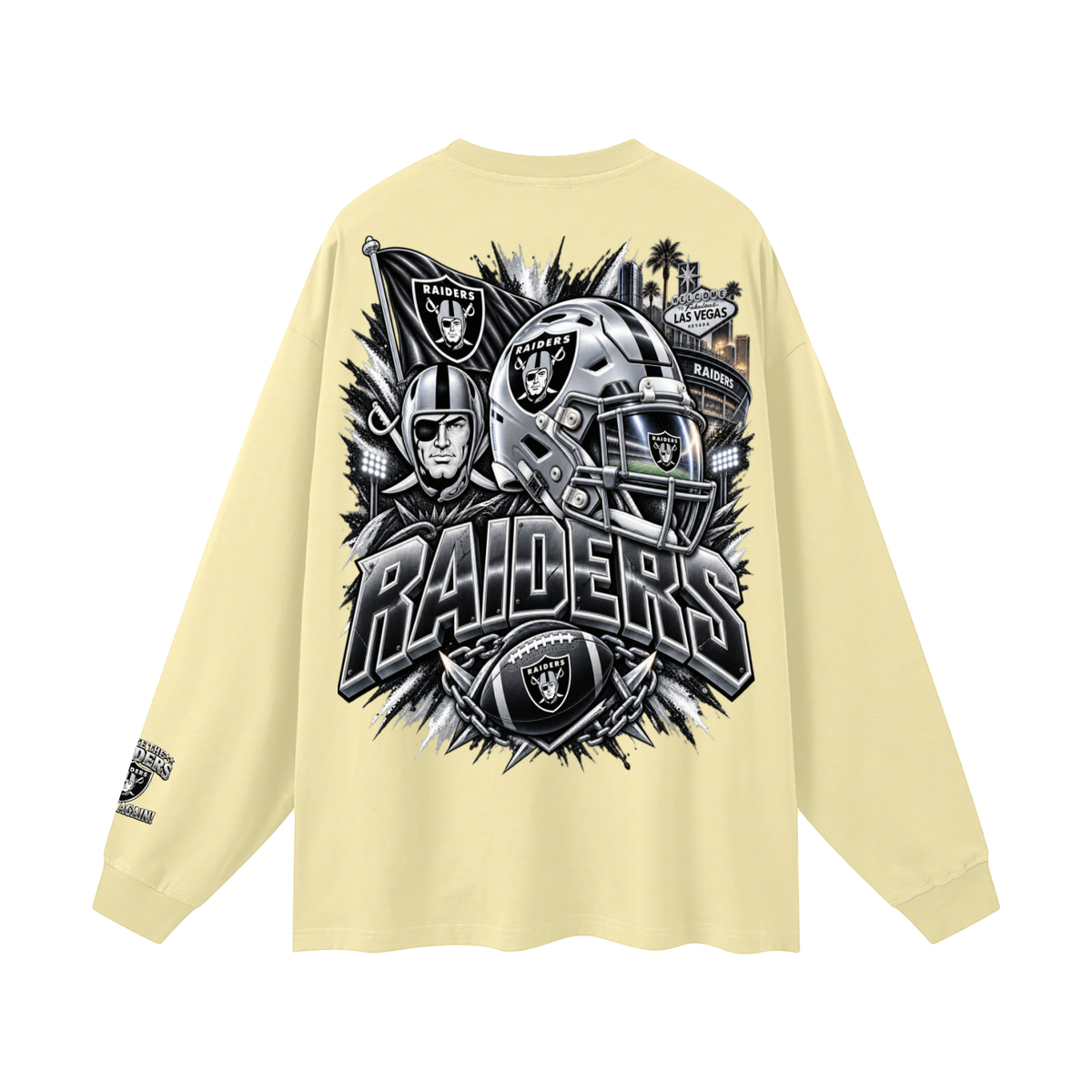 Team-Oversized Unisex Long Sleeve T-Shirt